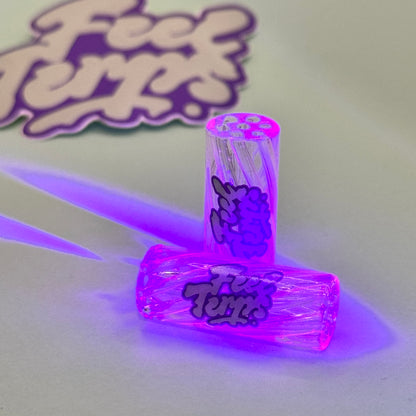CLEAR UV PINK EFECT